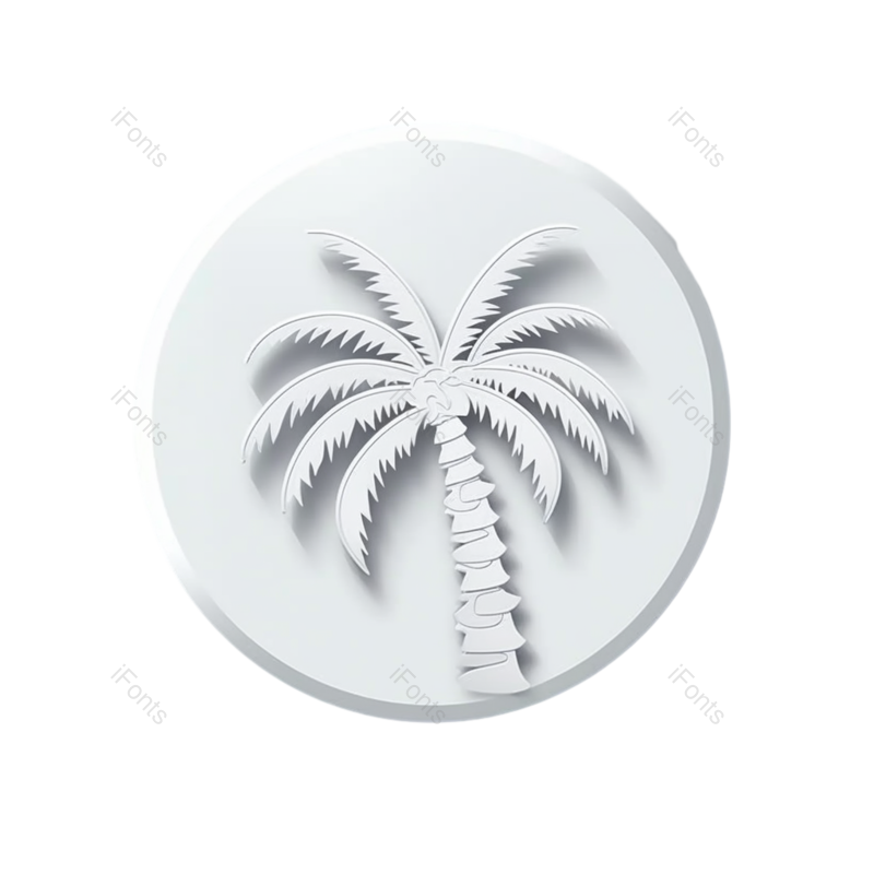 图标图片,元素元素,椰子树PNG,植物免抠素材